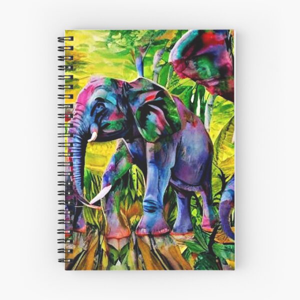 Item preview, Trampling Elephants designed and sold by George Hutton Hunter.