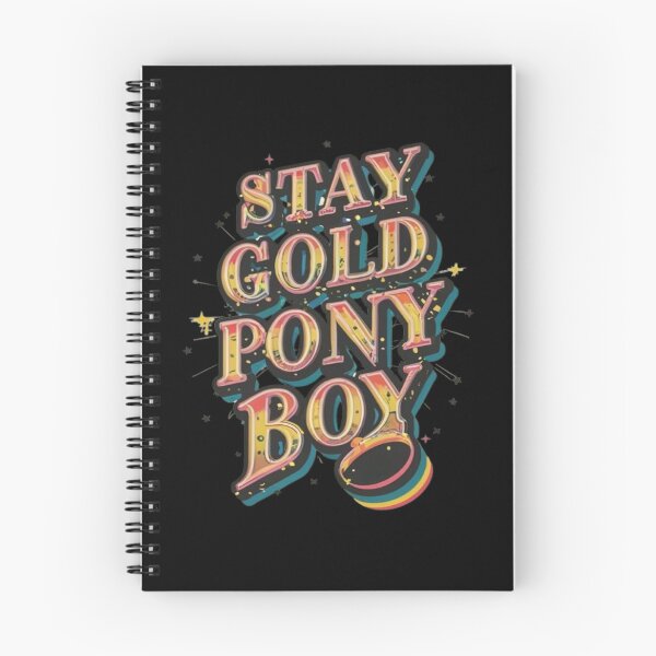 Item preview, Stay Gold Pony Boy designed and sold by UrbanGraphixs.