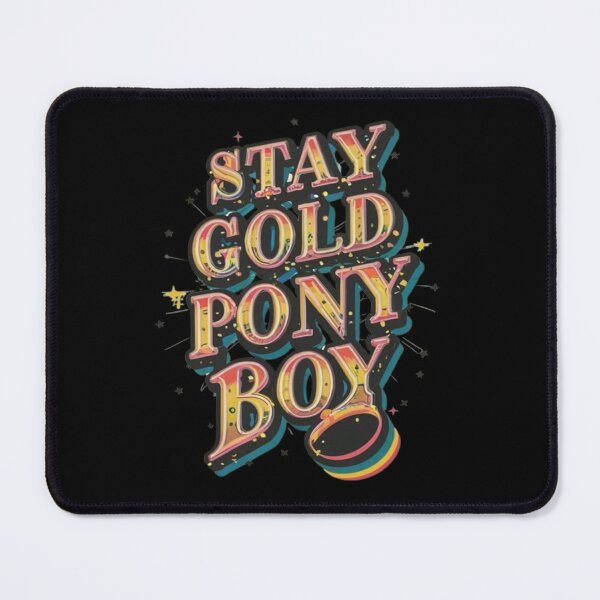 Item preview, Stay Gold Pony Boy designed and sold by UrbanGraphixs.