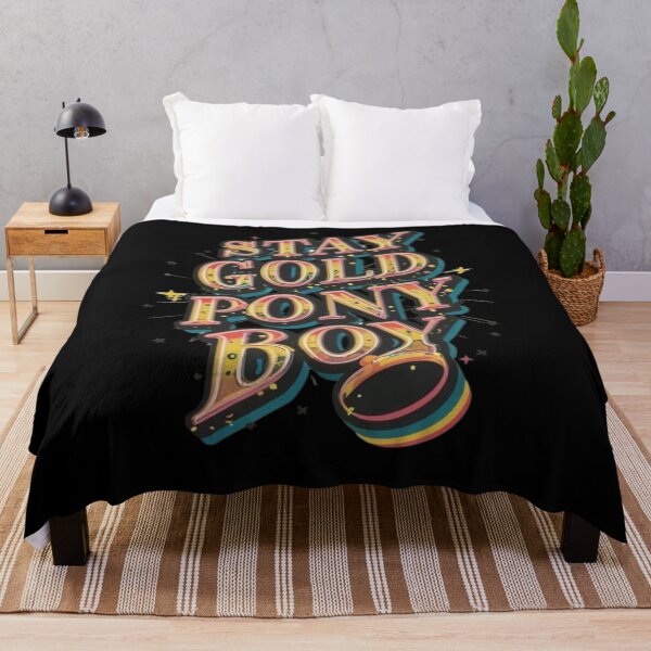 Item preview, Stay Gold Pony Boy designed and sold by UrbanGraphixs.