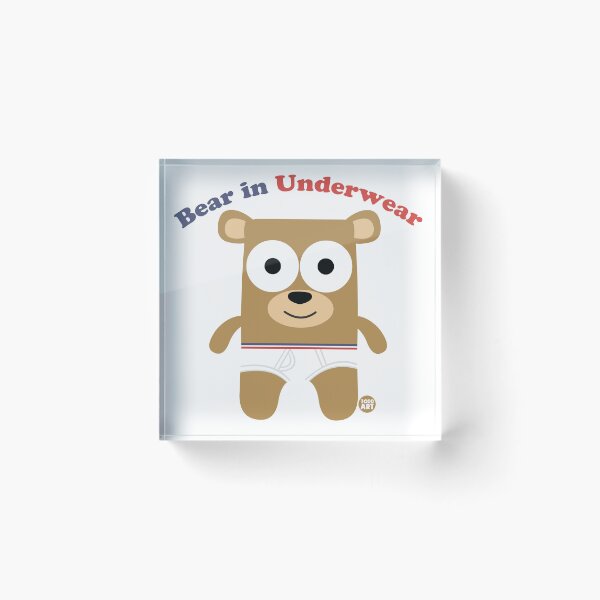 Item preview, BEAR IN UNDERWEAR designed and sold by TODD GOLDMAN.