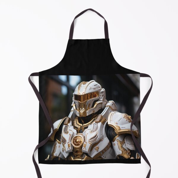 Item preview, boss strong knight digital art armor robot cyborg designed and sold by UILOVE.