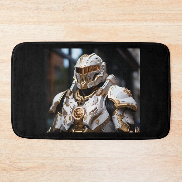 Item preview, boss strong knight digital art armor robot cyborg designed and sold by UILOVE.