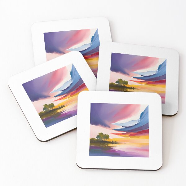Item preview, Oil Landscape Pattern designed and sold by ConorKeeganArt.