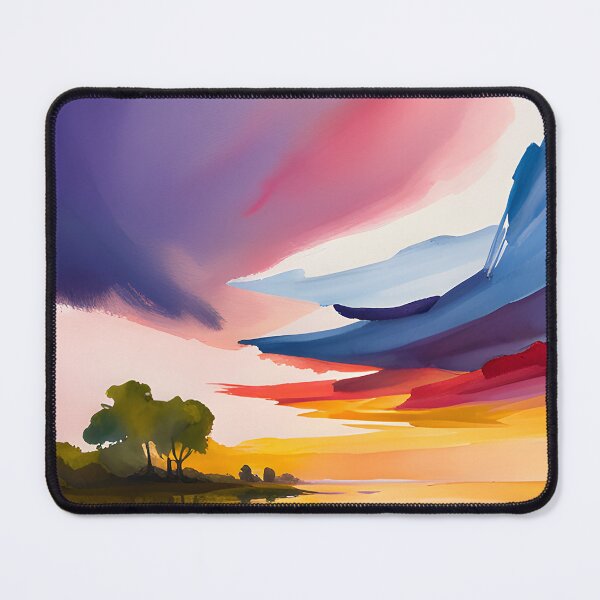 Item preview, Oil Landscape Pattern designed and sold by ConorKeeganArt.