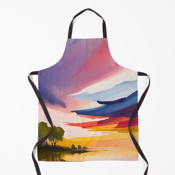 Item preview, Oil Landscape Pattern designed and sold by ConorKeeganArt.