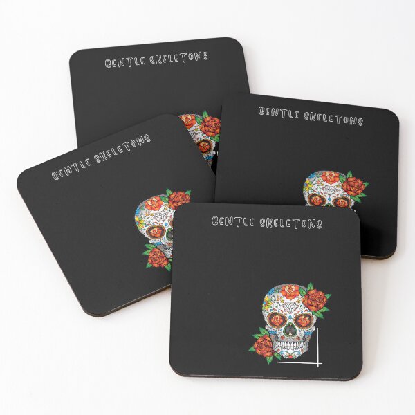 Item preview, Sugar Elegance: Gentle Skeletons Tee designed and sold by exclusivebucket.