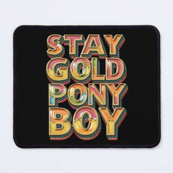 Item preview, Stay Gold Pony Boy designed and sold by UrbanGraphixs.