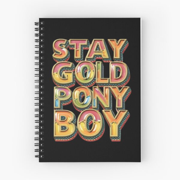 Item preview, Stay Gold Pony Boy designed and sold by UrbanGraphixs.