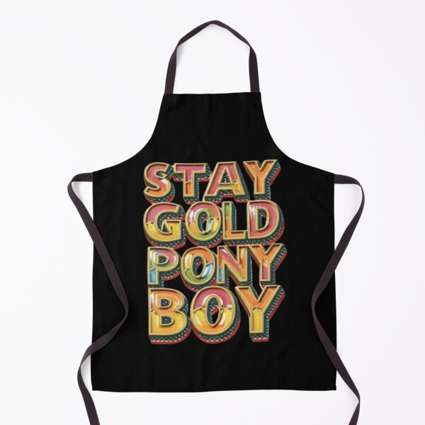 Item preview, Stay Gold Pony Boy designed and sold by UrbanGraphixs.