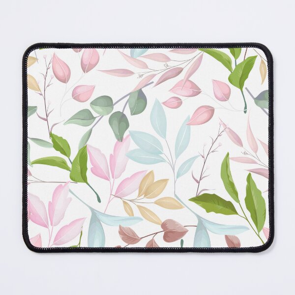 Item preview, Beautiful flower and leaves wreath seamless pattern designed and sold by coollooc-piece.