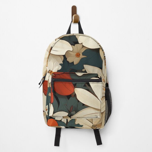 Item preview, Floral Zinnia Nature-inspired Aesthetics Botanical Blooms designed and sold by 99belldesign.