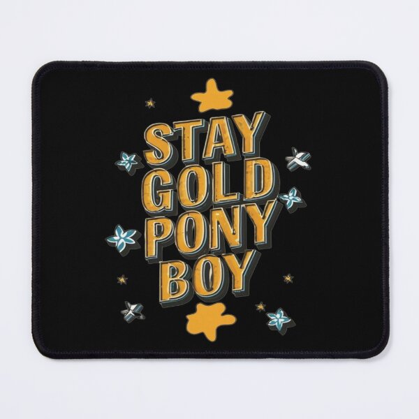 Item preview, Stay Gold Pony Boy designed and sold by UrbanGraphixs.
