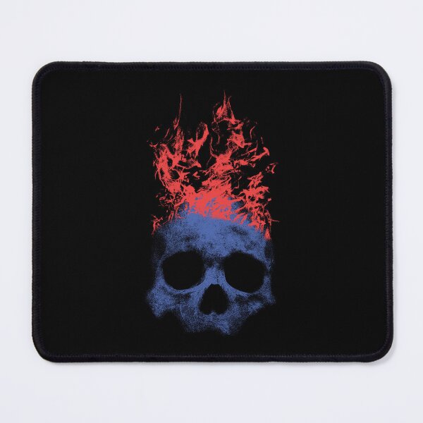 Item preview, Burning Skull Graphic Design designed and sold by FriskySloths.