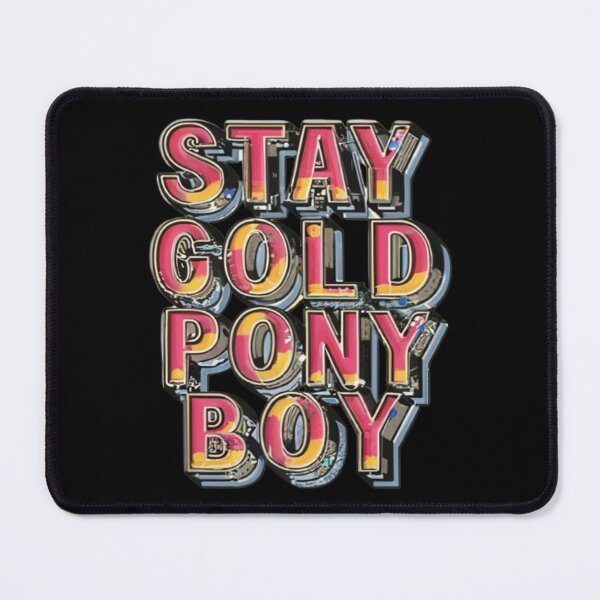 Item preview, Stay Gold Pony Boy designed and sold by UrbanGraphixs.