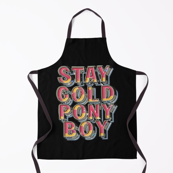 Item preview, Stay Gold Pony Boy designed and sold by UrbanGraphixs.