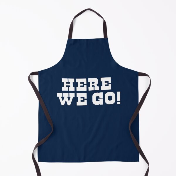 Item preview, white HERE WE GO designed and sold by sarascoprox.