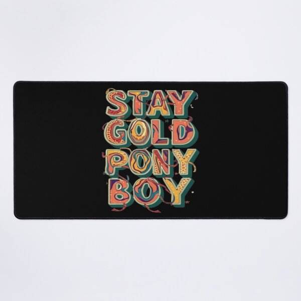 Item preview, Stay Gold Pony Boy designed and sold by UrbanGraphixs.