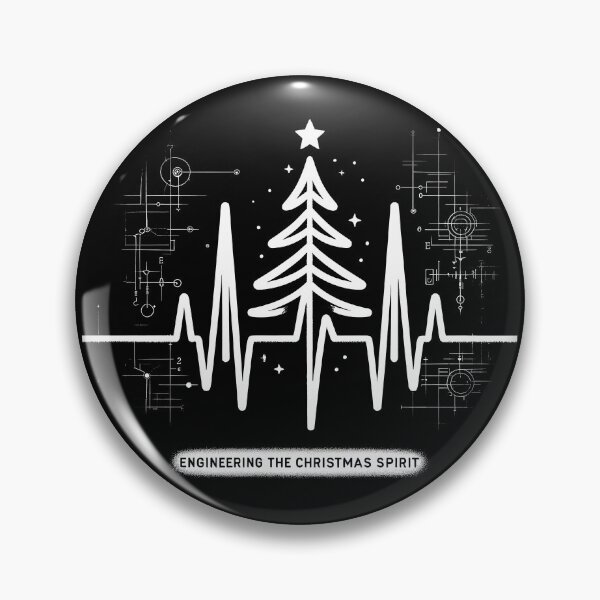 Item preview, Engineering Christmas Spirit: Heartbeat & Tree-engineering christmas designed and sold by MAPDDesigns.