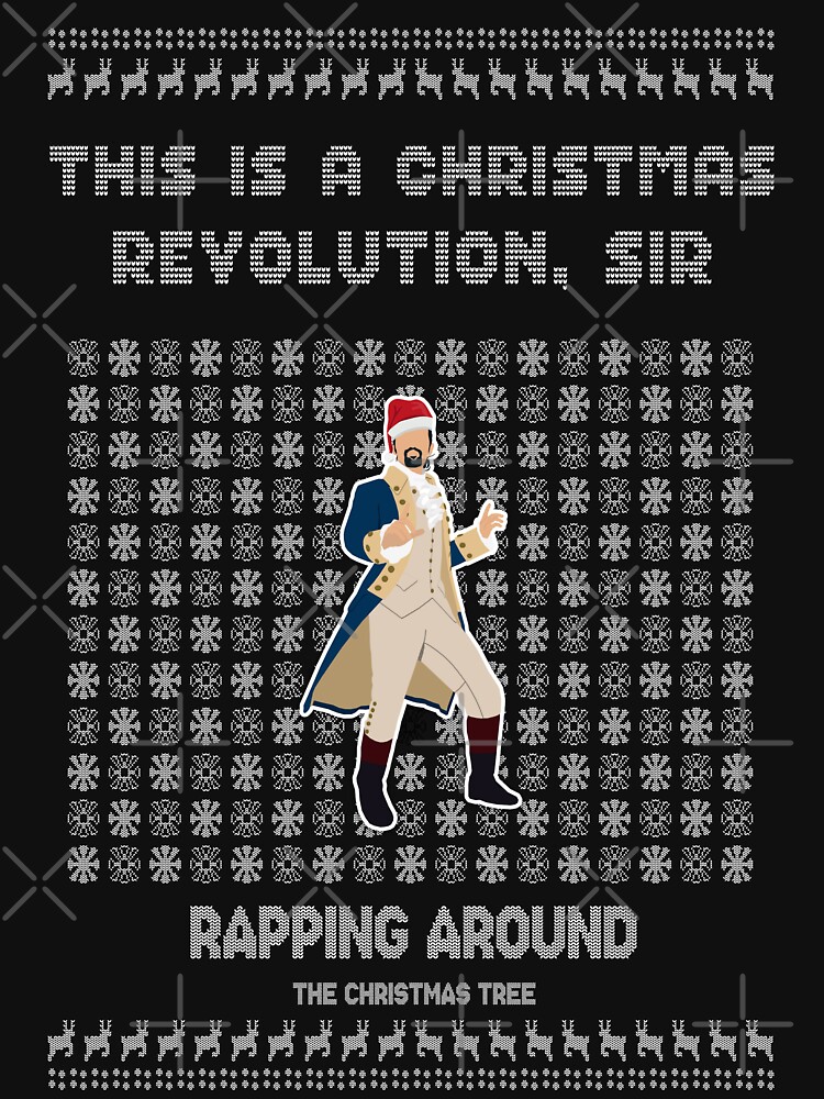 Hamilton The Musical Christmas Ugly Sweater