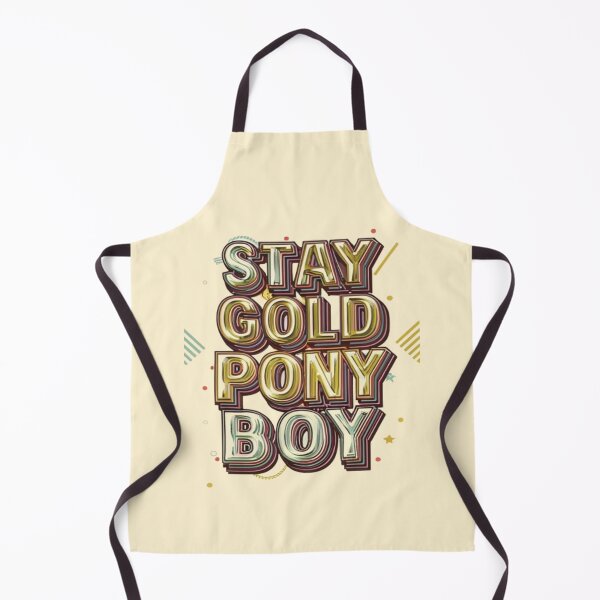 Item preview, Stay Gold Pony Boy designed and sold by UrbanGraphixs.