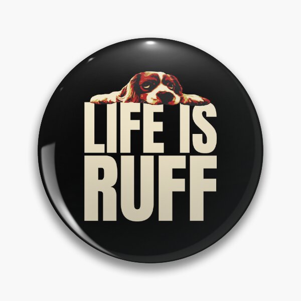 Item preview, Life is Ruff - Cocker Spaniel Puppy designed and sold by RockfordPaul.