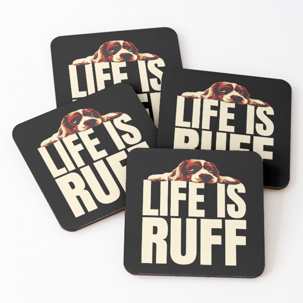 Item preview, Life is Ruff - Cocker Spaniel Puppy designed and sold by RockfordPaul.
