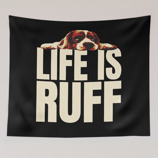 Item preview, Life is Ruff - Cocker Spaniel Puppy designed and sold by RockfordPaul.
