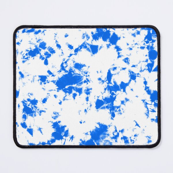 Item preview, Cobalt Blue and white sea waves - Tie-Dye Shibori Texture designed and sold by marufemia.