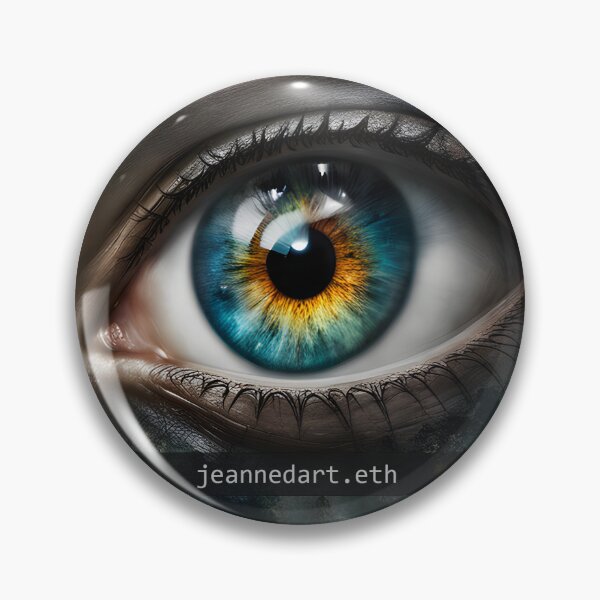 Item preview, An eye in the mystical forest designed and sold by Jeanne-d-Art.