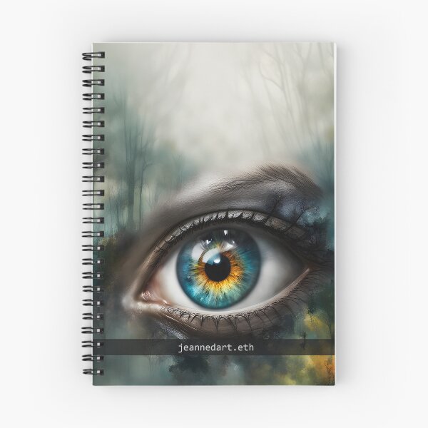 Item preview, An eye in the mystical forest designed and sold by Jeanne-d-Art.