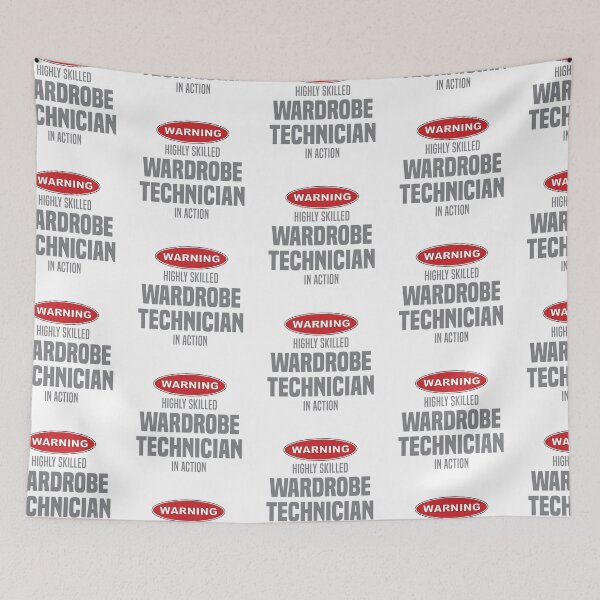 Item preview, Highly Skilled Wardrobe Technician in Action designed and sold by NermilioDesigns.