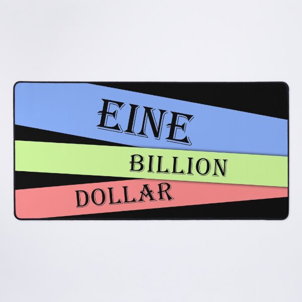 Item preview, eine - one billion dollar tv series graphic design designed and sold by ironpalette.