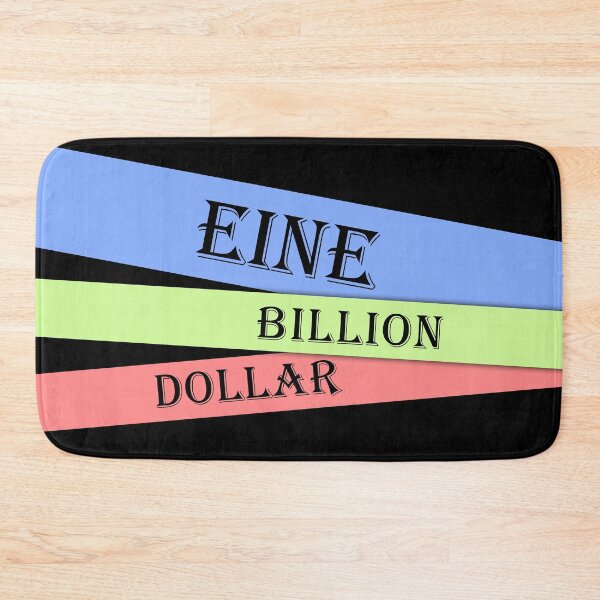 Item preview, eine - one billion dollar tv series graphic design designed and sold by ironpalette.