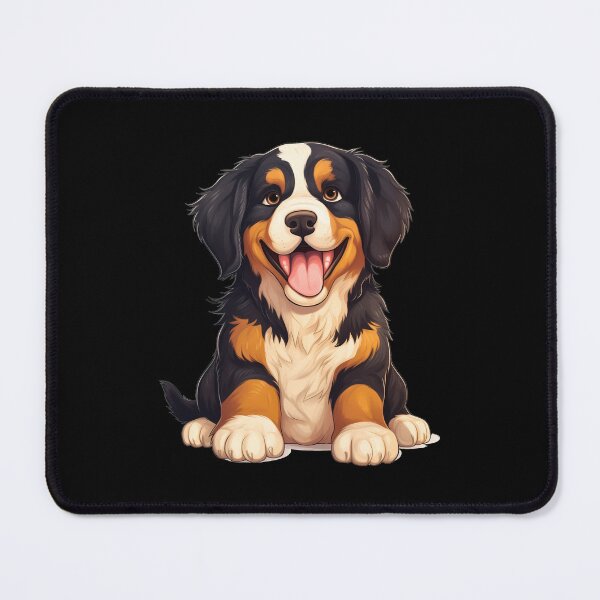 Item preview, Cute bernese mountain dog breed puppy illustration designed and sold by NBSStore.