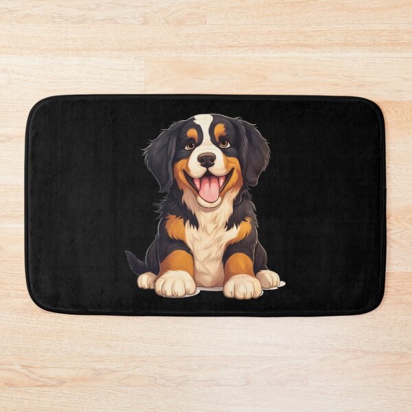 Item preview, Cute bernese mountain dog breed puppy illustration designed and sold by NBSStore.