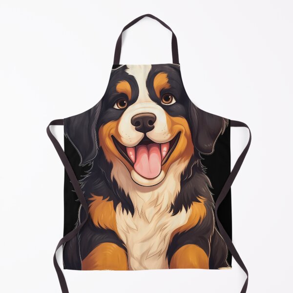 Item preview, Cute bernese mountain dog breed puppy illustration designed and sold by NBSStore.
