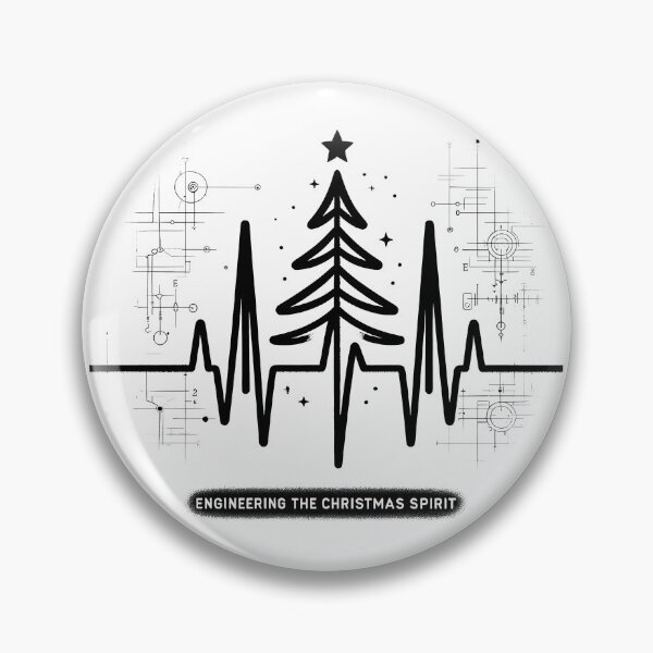 Item preview, Engineering Christmas Spirit: Heartbeat & Tree-engineering christmas designed and sold by MAPDDesigns.