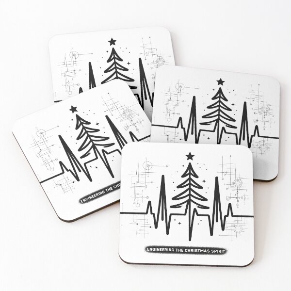 Item preview, Engineering Christmas Spirit: Heartbeat & Tree-engineering christmas designed and sold by MAPDDesigns.