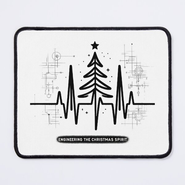 Item preview, Engineering Christmas Spirit: Heartbeat & Tree-engineering christmas designed and sold by MAPDDesigns.