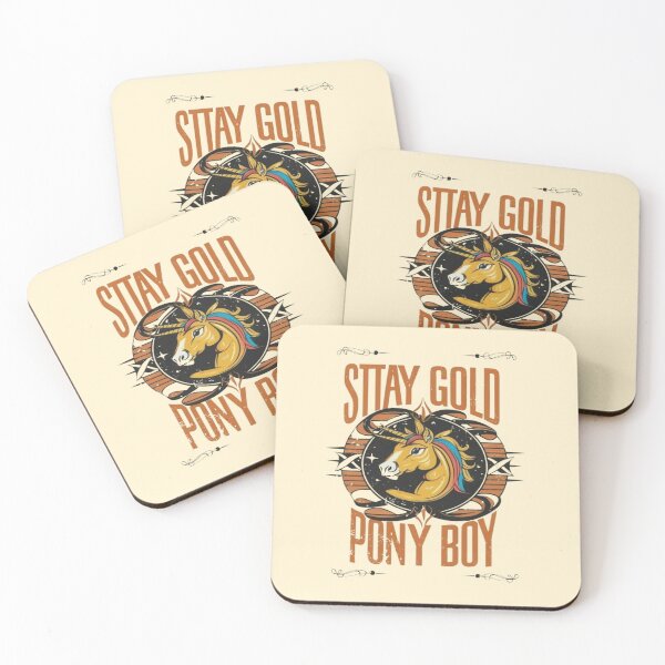 Item preview, Stay Gold Pony Boy designed and sold by UrbanGraphixs.