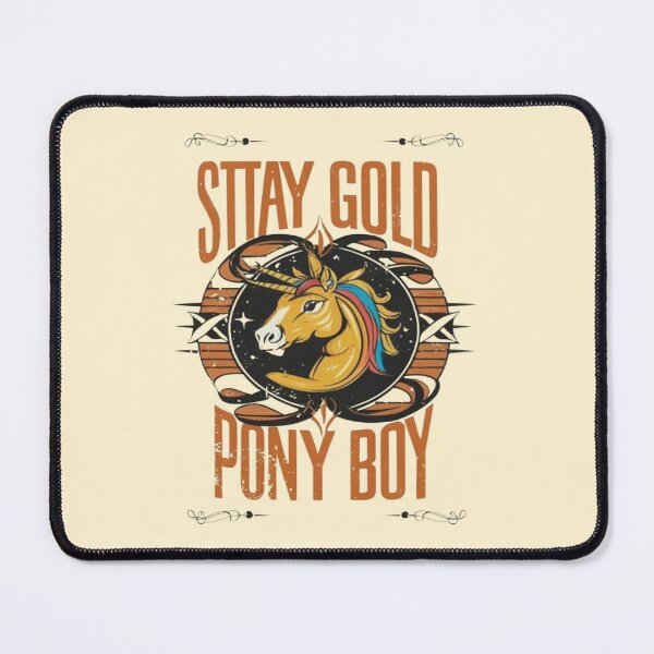 Item preview, Stay Gold Pony Boy designed and sold by UrbanGraphixs.