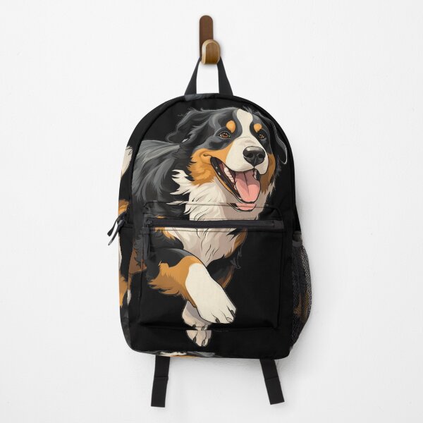 Item preview, Cute bernese mountain dog breed running illustration designed and sold by NBSStore.