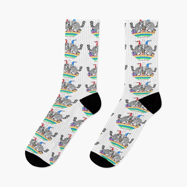 Item preview, Raccoons celebrating on Christmas eve designed and sold by Shirley cute art .