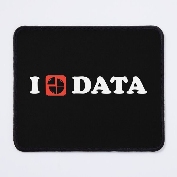 Item preview, I Love Data, I Chart Data - Black designed and sold by Chubuter.