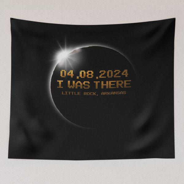 Item preview, Total Solar Eclipse April 8th 2024 Little Rock Arkansas designed and sold by Nerd Shizzle.