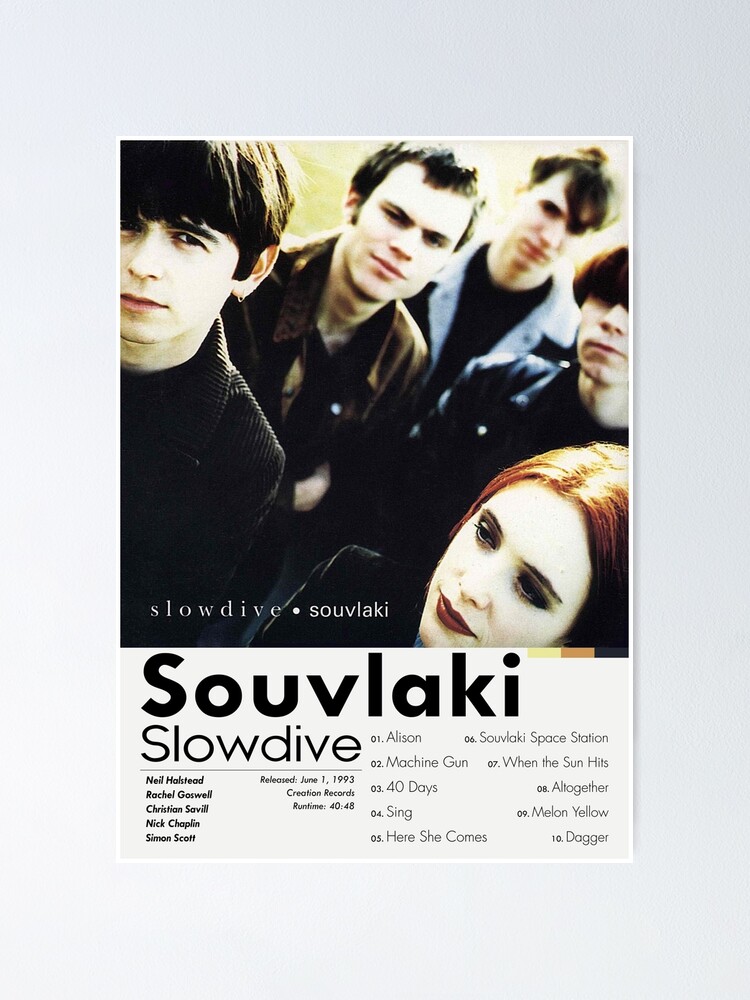 Slowdive - Souvlaki | Album Card