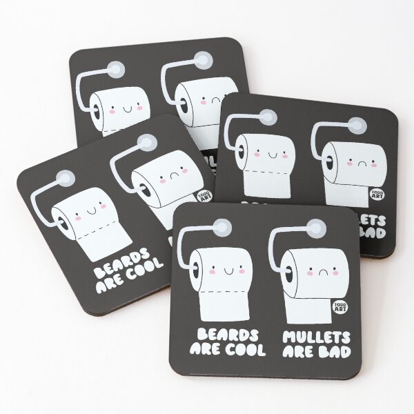 Item preview, BEARDS AND MULLETS TP designed and sold by TODD GOLDMAN.