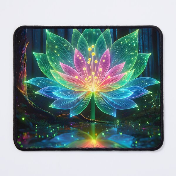 Item preview, Glowing Reverie: Radiant Secrets of the Enchanted Forest designed and sold by AI-Only Creations.