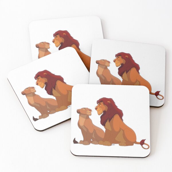 Item preview, Young Sarabi and Mufasa designed and sold by alonerwolf.